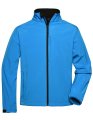 Heren Softshell Jas Daiber JN135 Aqua